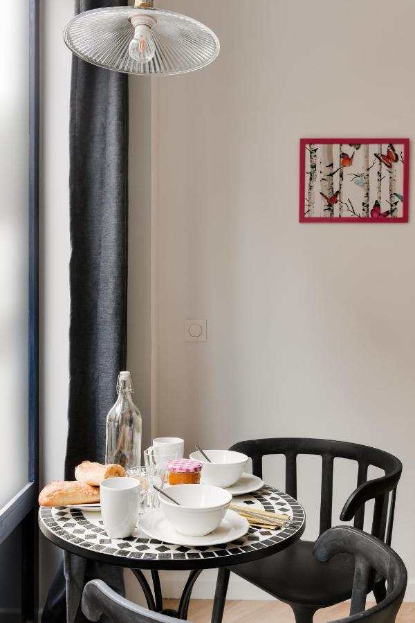 Studio "Cafe Papillon"-Paris 15 Luaran gambar