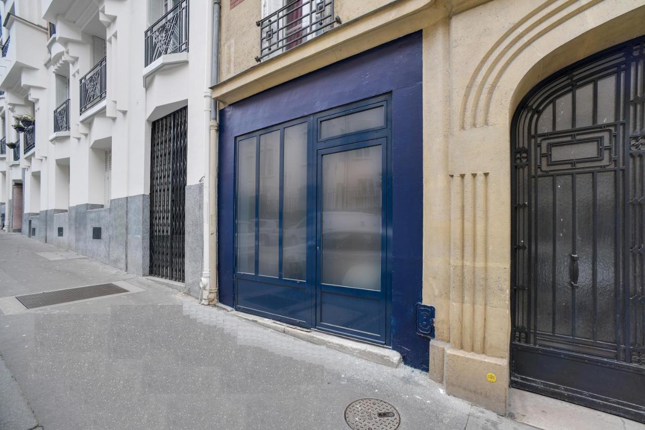 Studio "Cafe Papillon"-Paris 15 Luaran gambar